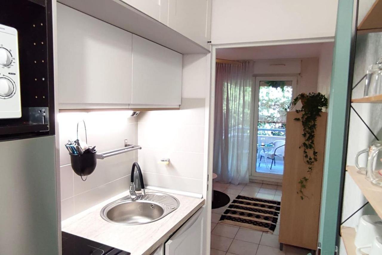Ravas Studio Climatise Terrasse Proche Commerces Montpellier Exteriör bild